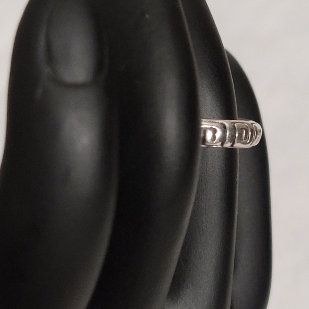 Southwestern Silver Promise Ring